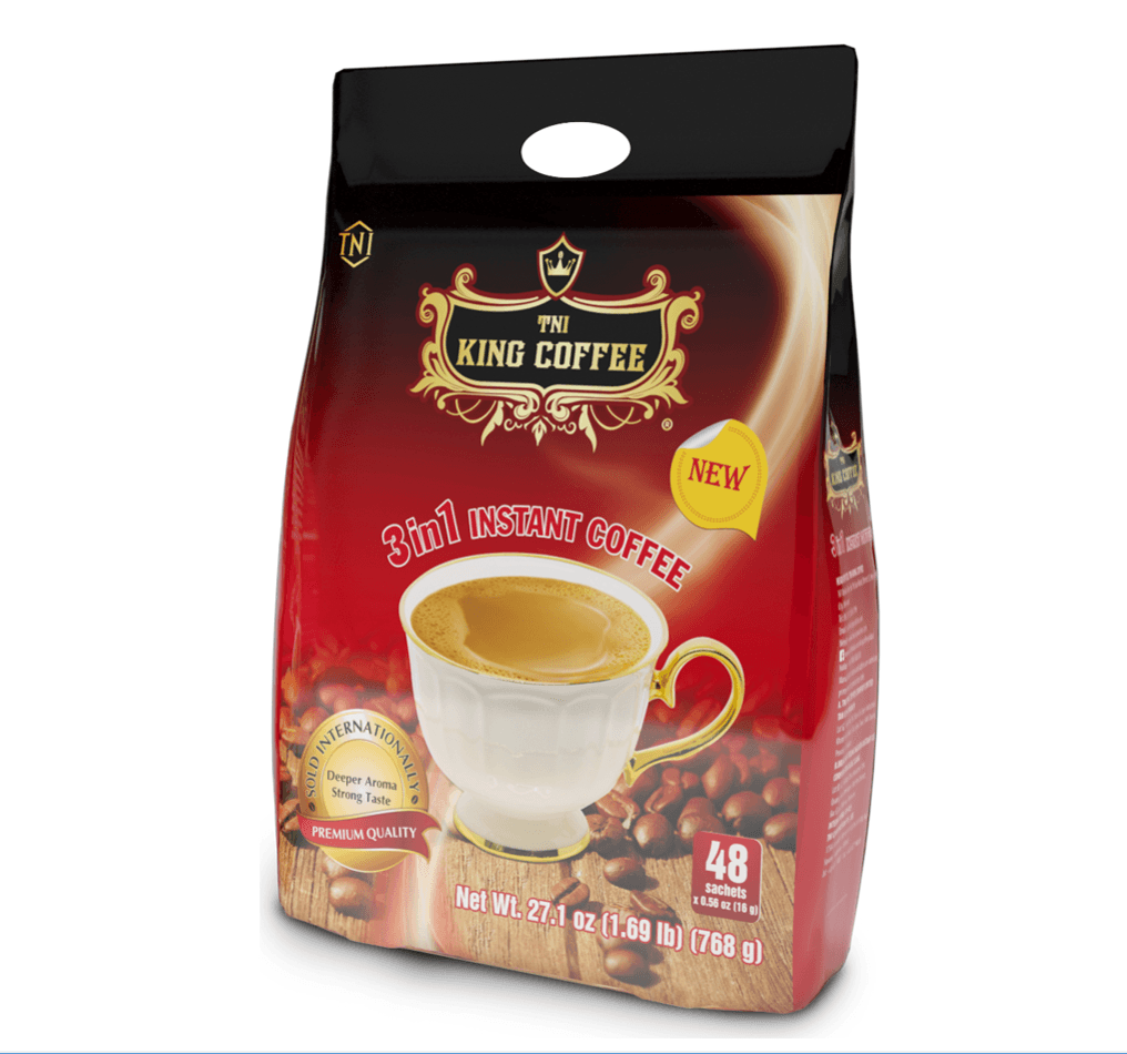 Cà phê hòa tan 3IN1 - Túi 768 g (48 gói x 16g)