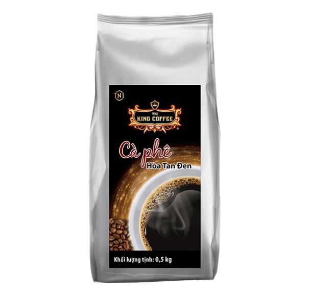 Мгновенный кофе King Coffee Pure Black - Пакет 500 г (V/V)