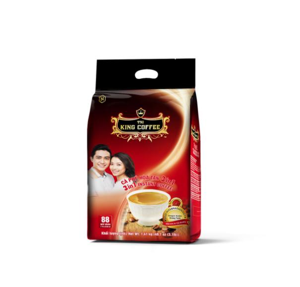 King coffee 3in1 instant - Bag 88 sticks x16gr