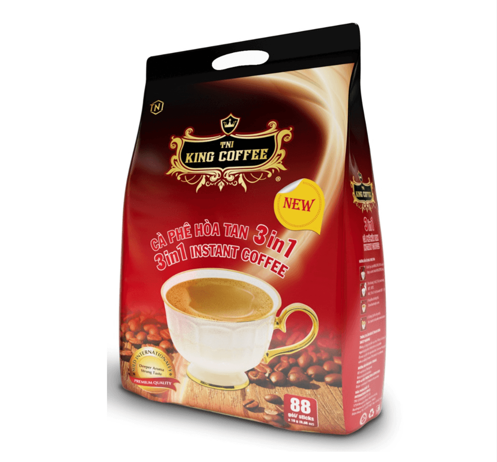 Cà phê hòa tan 3IN1 - Túi 1.4 kg (88 gói x 16g)