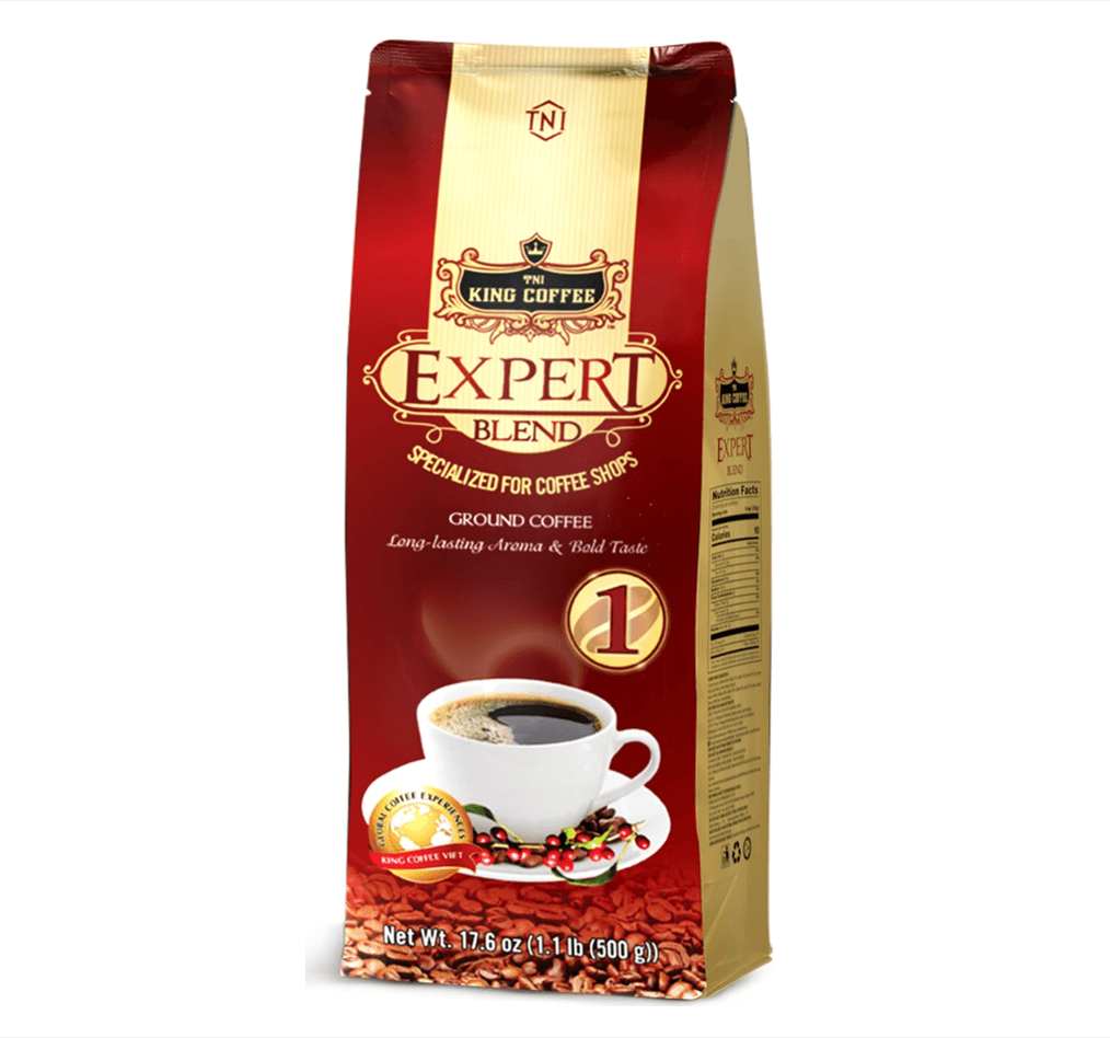 Cà phê rang xay Expert Blend 1 - Túi 500 g