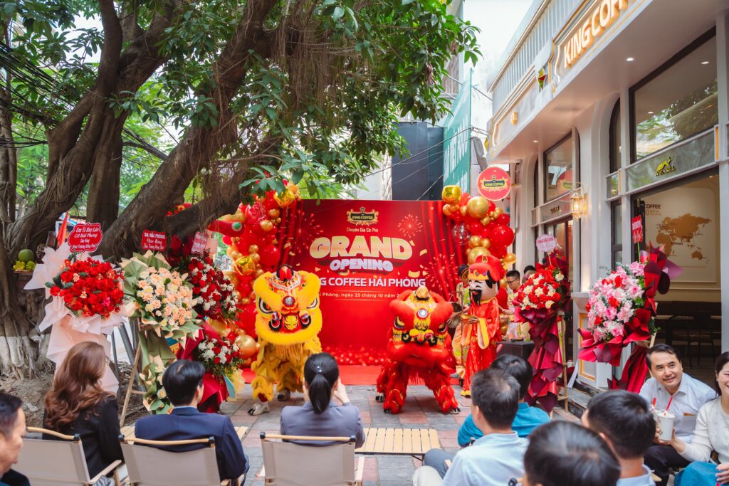Khai trương King Coffee Hải Phòng 8