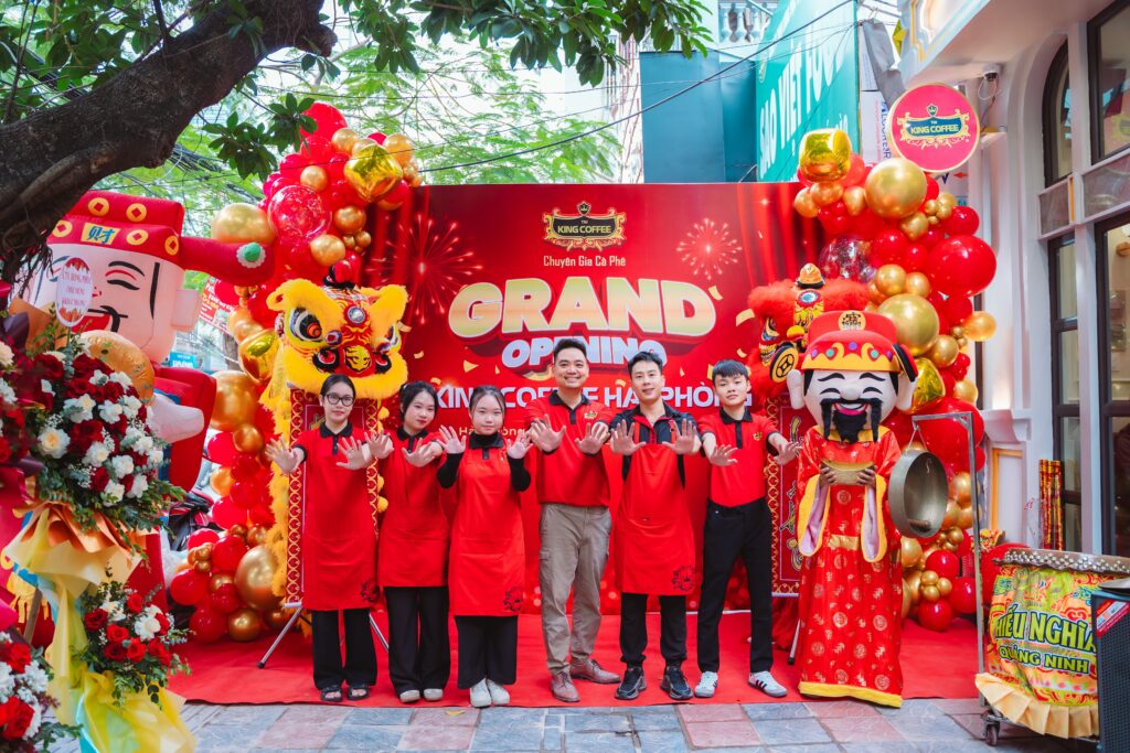 Khai trương King Coffee Hải Phòng 3