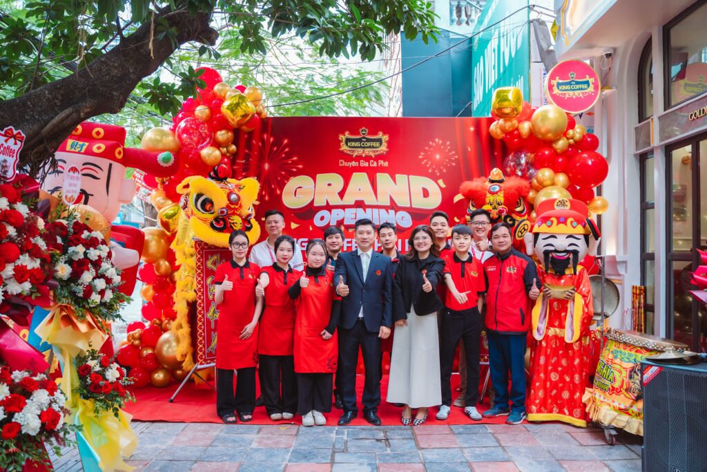 Khai trương King Coffee Hải Phòng 2