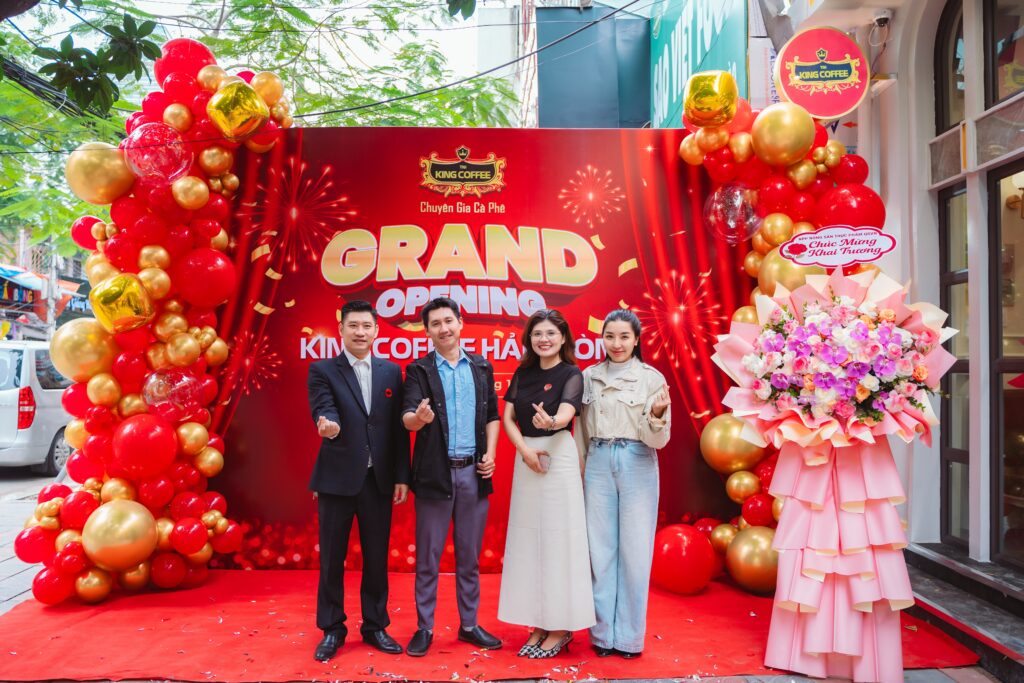 Khai trương King Coffee Hải Phòng 4