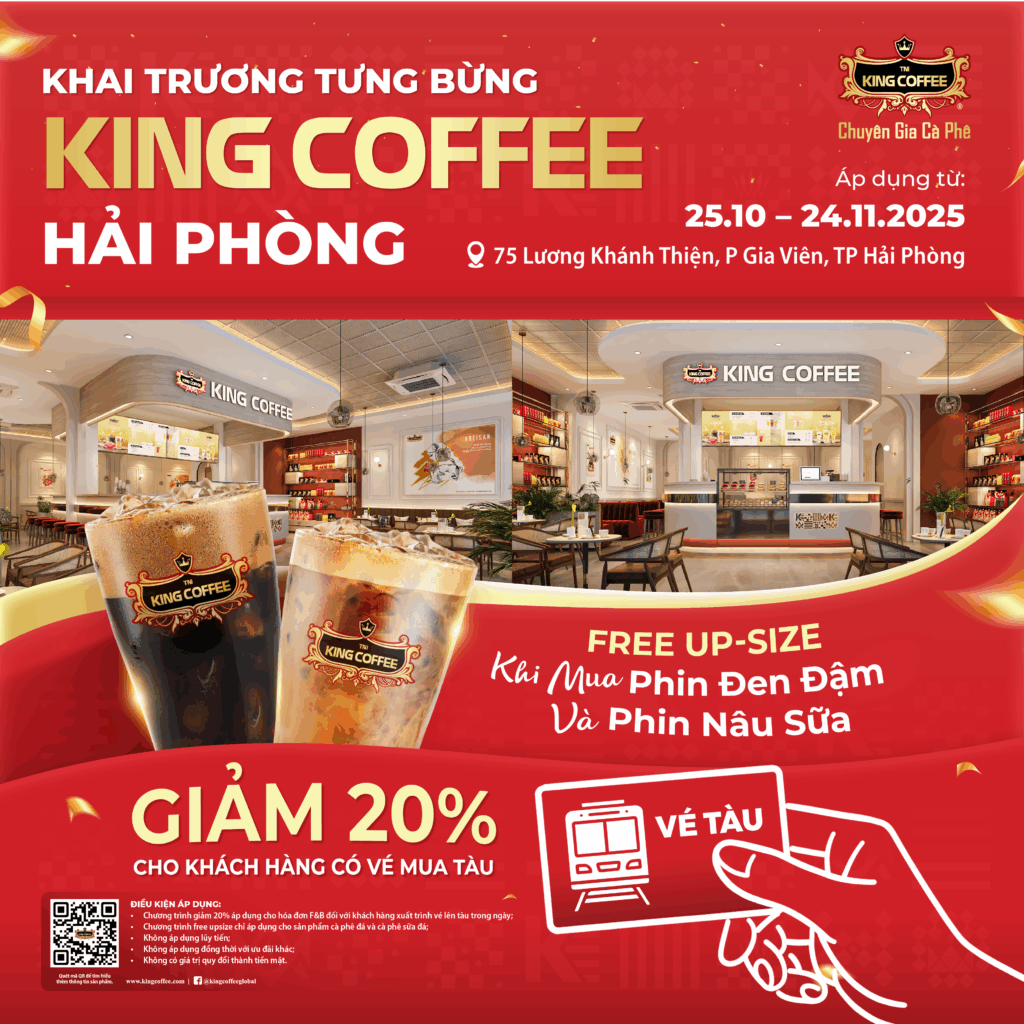 Khai trương King Coffee Hải Phòng 15