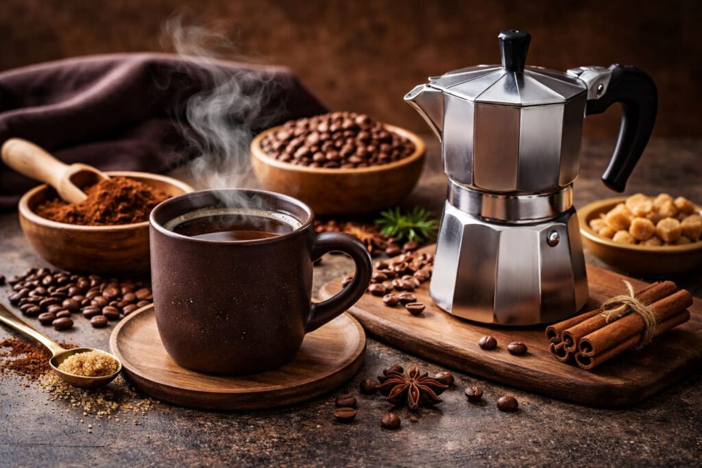 Cách pha cà phê Moka ngon tại nhà