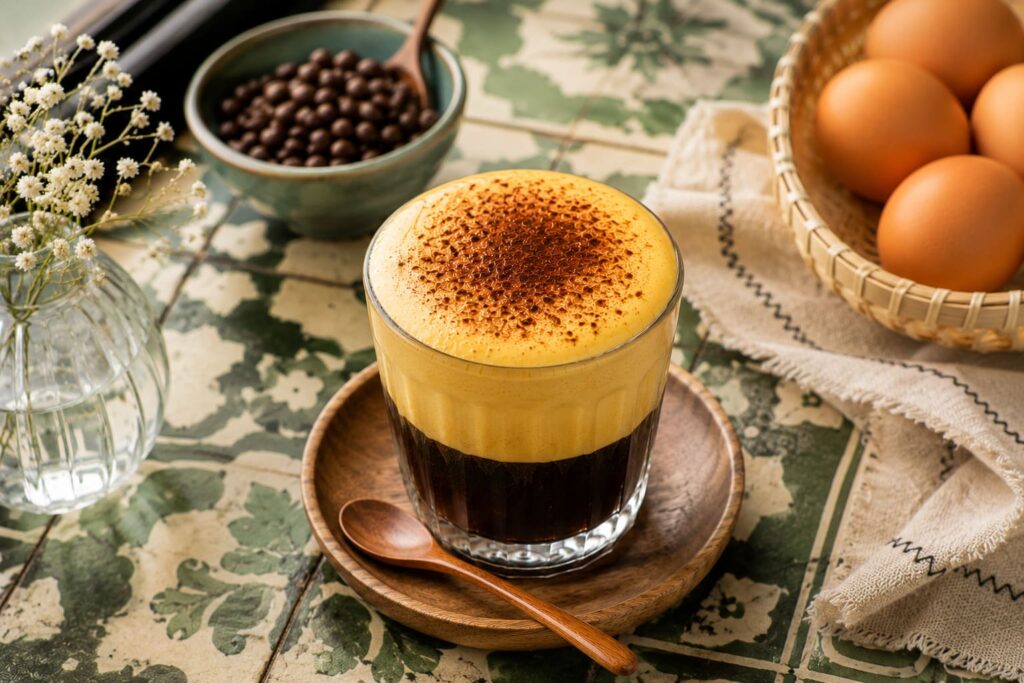 cách làm cà phê trứng