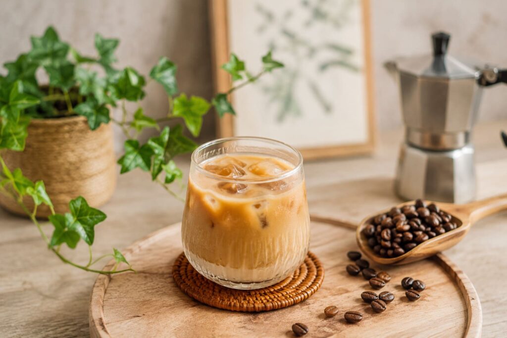 cách pha cà phê sữa đặc