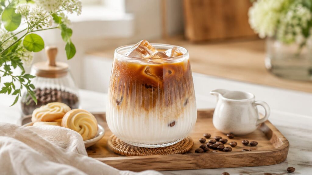cách pha cà phê sữa tươi