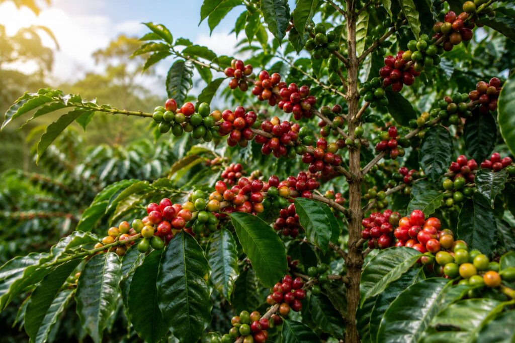 giống cà phê phổ biến ở việt nam 
