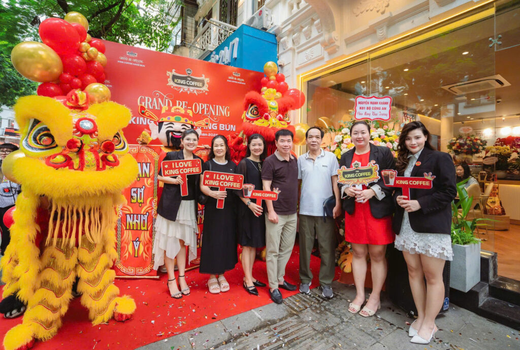 king coffee hàng bún 3